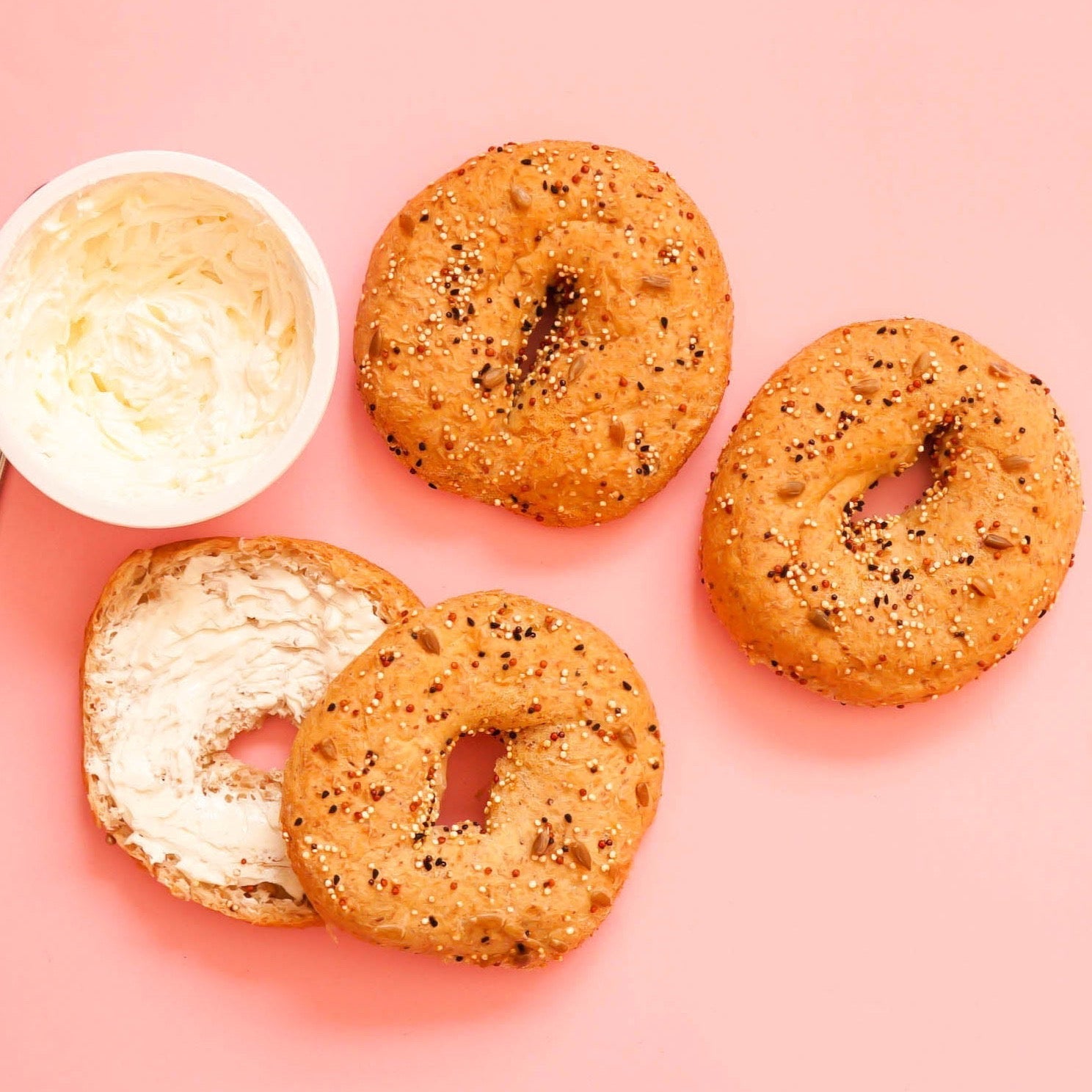 Super Seed Keto-Friendly Bagel - Inviting Choice for Everyday Serving